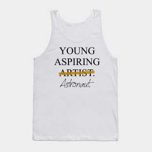 Young Aspiring Astronaut Tank Top